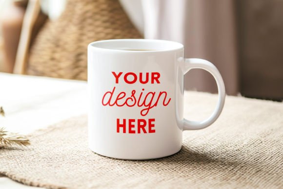 Download White Ceramic Mug Mockup Cozy Home Style - White ceramic mug mockup Collection