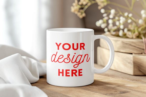 Download White Ceramic Mug Mockup Cozy Home Style - White ceramic mug mockup Collection