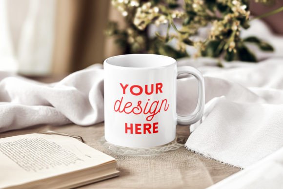 Download White Ceramic Mug Mockup Cozy Home Style - White ceramic mug mockup Collection