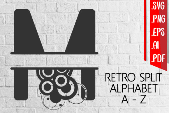 Download Retro Abstract Split Alphabet a-Z&nbsp;&nbsp; - Premium Resources